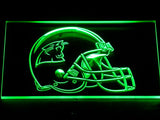Carolina Panthers Helmet LED Sign - Green - TheLedHeroes