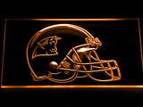 Carolina Panthers Helmet LED Sign - Orange - TheLedHeroes
