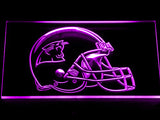 Carolina Panthers Helmet LED Sign - Purple - TheLedHeroes