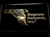 FREE Magnum Research Inc. LED Sign - Yellow - TheLedHeroes