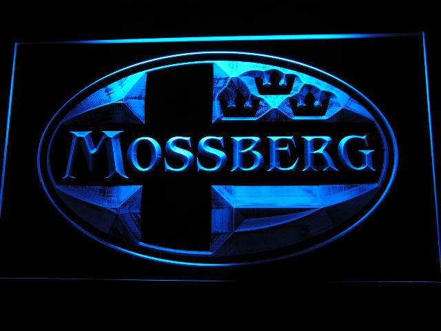 FREE Mossberg Firearms LED Sign - Blue - TheLedHeroes