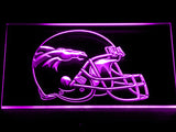 FREE Denver Broncos Helmet LED Sign - Purple - TheLedHeroes