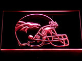 FREE Denver Broncos Helmet LED Sign - Red - TheLedHeroes