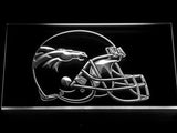 FREE Denver Broncos Helmet LED Sign - White - TheLedHeroes