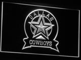 FREE Dallas Cowboys (3) LED Sign - White - TheLedHeroes