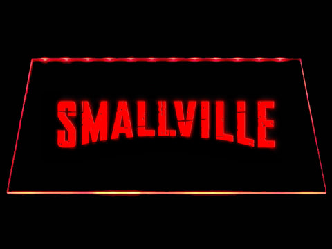FREE Smallville LED Sign - Red - TheLedHeroes
