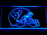 FREE Houston Texans Helmet LED Sign - Blue - TheLedHeroes
