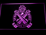 FREE Springfield Armory Firearms LED Sign - Purple - TheLedHeroes