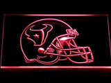 FREE Houston Texans Helmet LED Sign - Red - TheLedHeroes