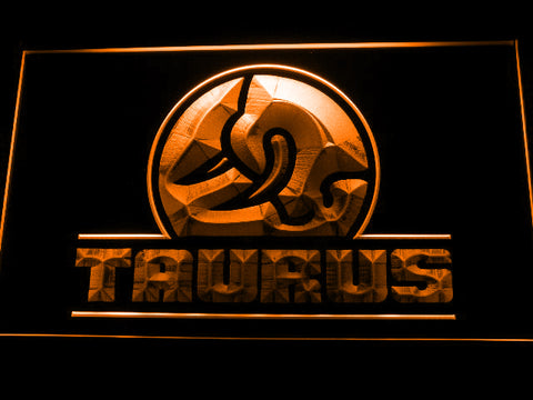 FREE Taurus Firearms LED Sign - Orange - TheLedHeroes
