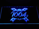 1664 Beer LED Neon Sign USB - Blue - TheLedHeroes