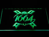 1664 Beer LED Neon Sign USB - Green - TheLedHeroes