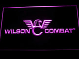 FREE Wilson Combat Firearms LED Sign - Purple - TheLedHeroes