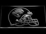 Jacksonville Jaguars Helmet LED Sign - White - TheLedHeroes