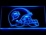 Miami Dolphins Helmet LED Sign - Blue - TheLedHeroes