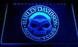 FREE Harley Davidson 7 LED Sign - Blue - TheLedHeroes