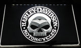 FREE Harley Davidson 7 LED Sign - White - TheLedHeroes