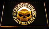 FREE Harley Davidson 7 LED Sign - Yellow - TheLedHeroes