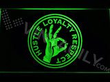 FREE John Cena - Hustle Loyalty Respect LED Sign - Green - TheLedHeroes