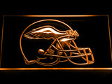 Philadelphia Eagles Helmet LED Sign - Orange - TheLedHeroes