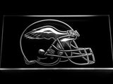 Philadelphia Eagles Helmet LED Sign - White - TheLedHeroes