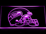 FREE Seattle Seahawks Helmet LED Sign - Purple - TheLedHeroes