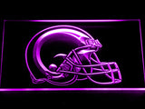 Saint Louis Rams Helmet LED Sign - Purple - TheLedHeroes