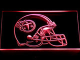 FREE Tennessee Titans Helmet LED Sign - Red - TheLedHeroes