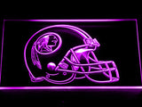 FREE Washington Redskins Helmet LED Sign - Purple - TheLedHeroes