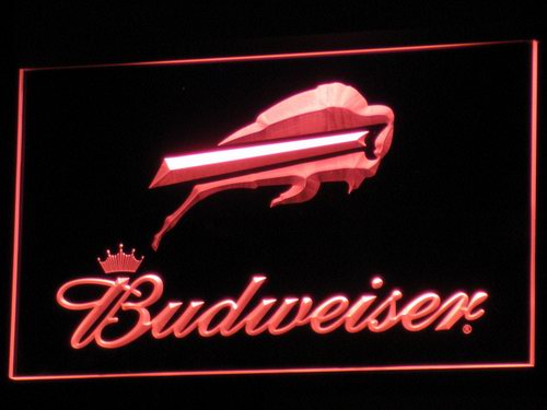 FREE Buffalo Bills Budweiser LED Sign - Red - TheLedHeroes