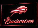 Buffalo Bills Budweiser LED Neon Sign Electrical - Red - TheLedHeroes