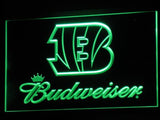 Cincinnati Bengals Budweiser LED Sign - Green - TheLedHeroes