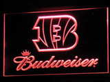 Cincinnati Bengals Budweiser LED Sign - Red - TheLedHeroes