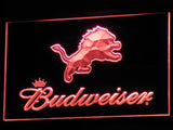 FREE Detroit Lions Budweiser LED Sign - Red - TheLedHeroes