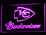 Kansas City Chiefs Budweiser LED Sign - Purple - TheLedHeroes