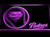 FREE San Diego Padres (3) LED Sign - Purple - TheLedHeroes