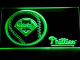 FREE Philadelphia Phillies (2) LED Sign - Green - TheLedHeroes