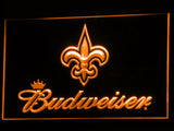 FREE New Orleans Saints Budweiser LED Sign - Orange - TheLedHeroes