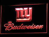 FREE New York Giants Budweiser LED Sign - Red - TheLedHeroes