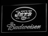 FREE New York Jets Budweiser LED Sign - White - TheLedHeroes
