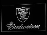 FREE Oakland Raiders Budweiser LED Sign - White - TheLedHeroes