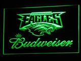 Philadelphia Eagles Budweiser LED Sign - Green - TheLedHeroes