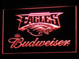 Philadelphia Eagles Budweiser LED Sign - Red - TheLedHeroes