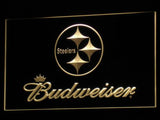 Pittsburgh Steelers Budweiser LED Sign - Yellow - TheLedHeroes