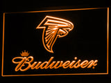 Atlanta Falcons Budweiser LED Sign - Orange - TheLedHeroes