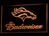 FREE Denver Broncos Budweiser LED Sign - Orange - TheLedHeroes