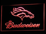 Denver Broncos Budweiser LED Sign - Red - TheLedHeroes