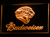 FREE Jacksonville Jaguars Budweiser LED Sign - Orange - TheLedHeroes