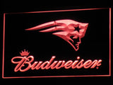 New England Patriots Budweiser LED Sign - Red - TheLedHeroes