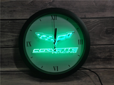 Chevrolet Corvette LED Wall Clock -  - TheLedHeroes